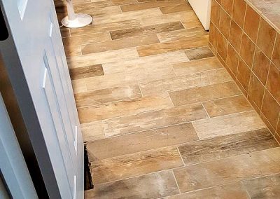 Bathroom Floor Remodel