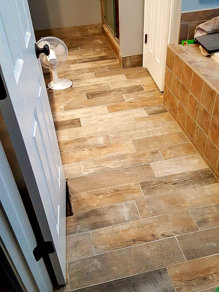 Bathroom Floor Remodel