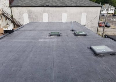 Flat Rubber Roof